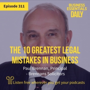 10 Greatest legal mistakes in business